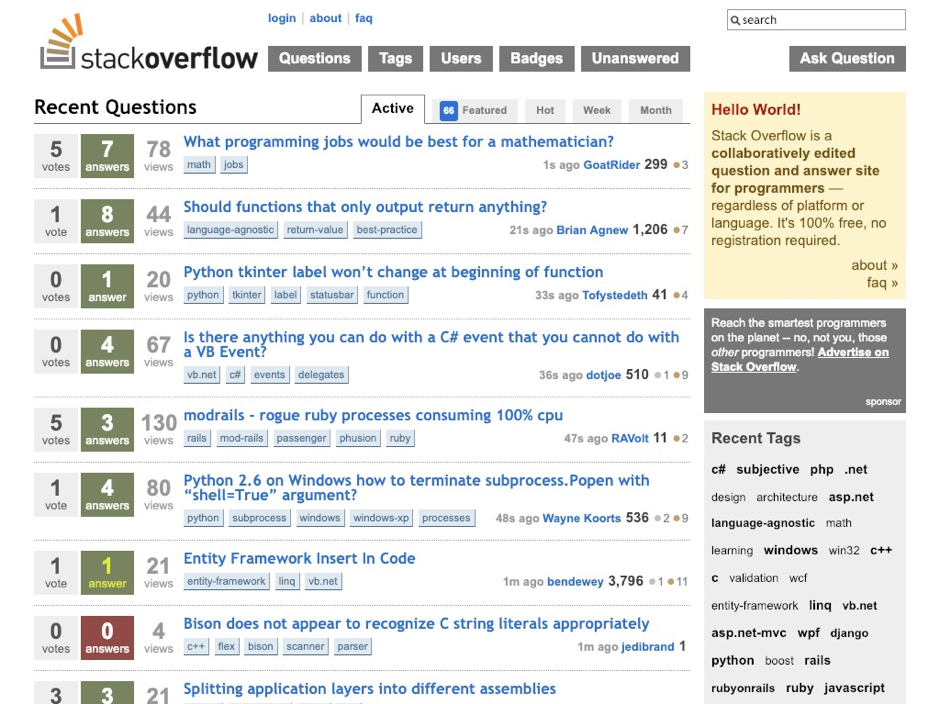 Stackoverflow