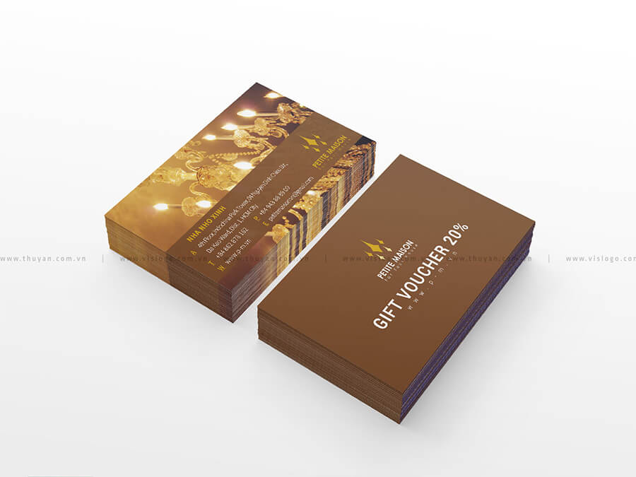 Thiết kế logo, CIP - Thương hiệu Petite Maison