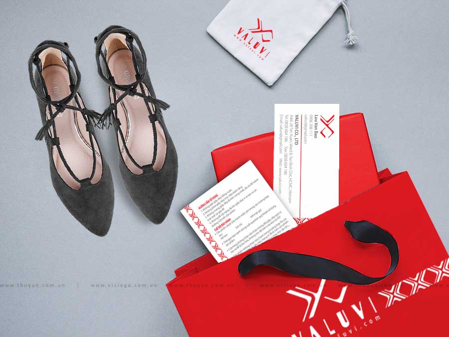 Đặt tên, thiết kế logo, CIP _ Thương hiệu GIÀY VALUVI
