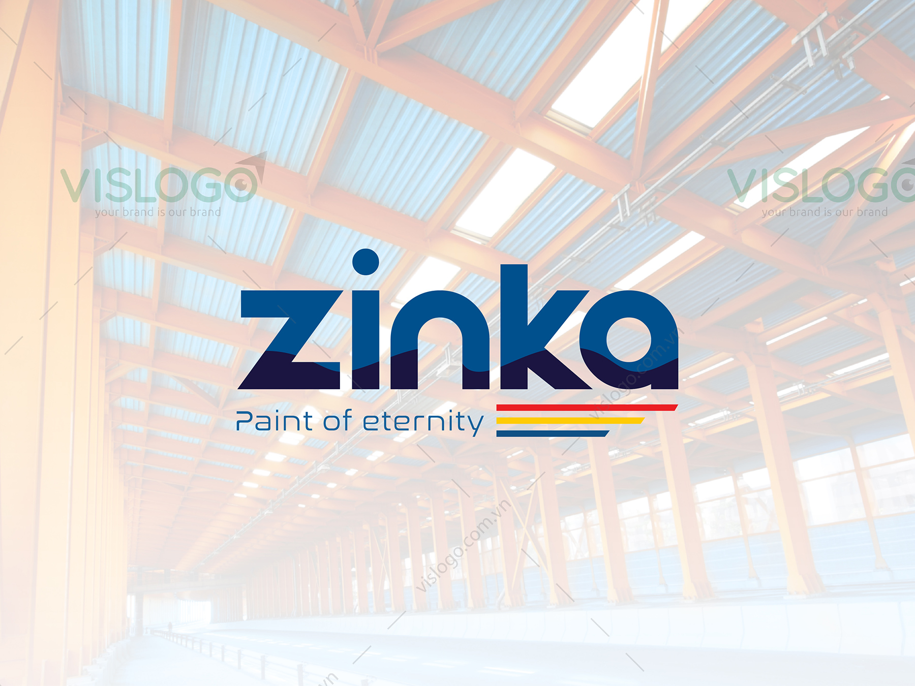 Thiết kế logo, bao bì Sơn ZINKA