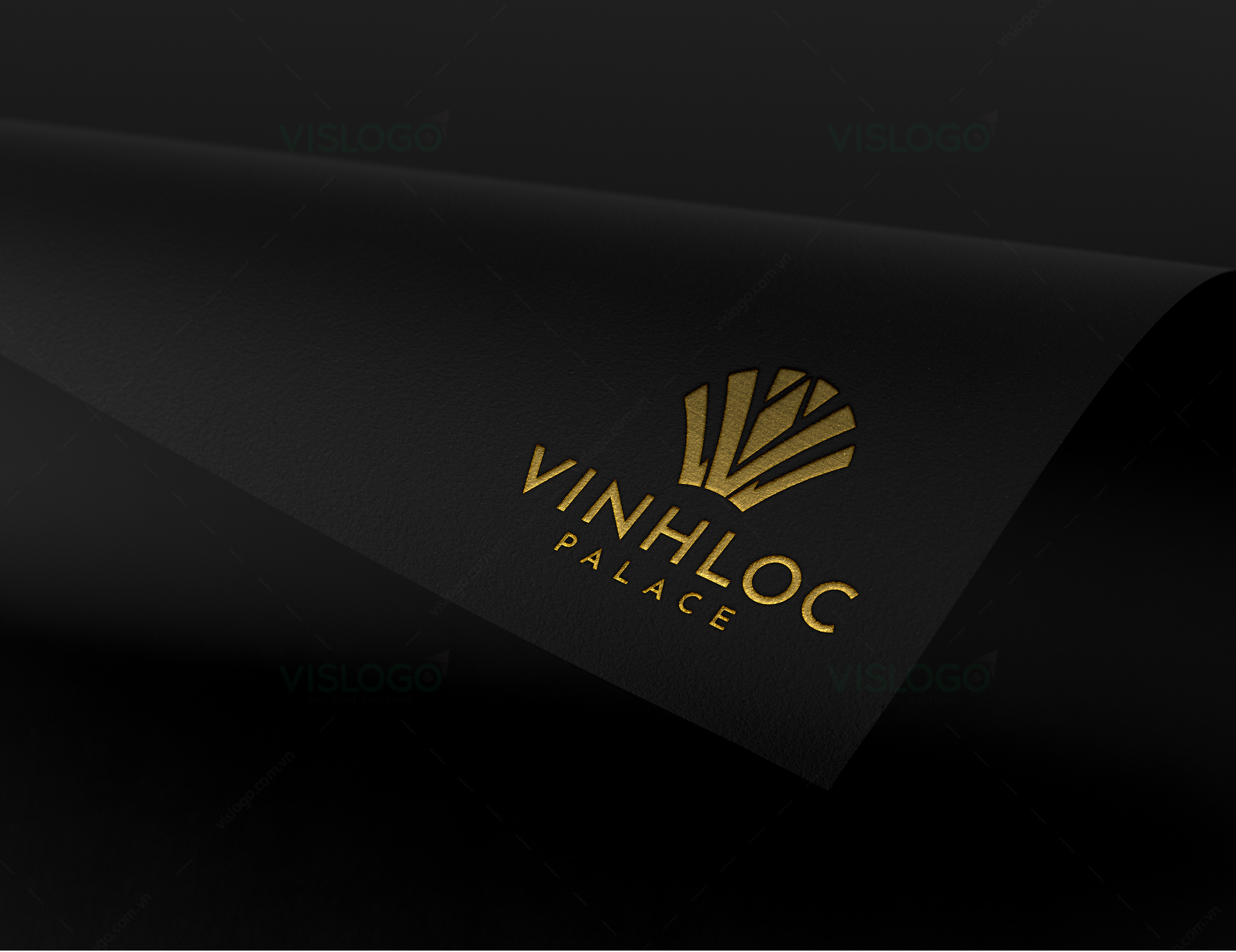 Thiết kế logo, nhận diện thương hiệu Trung tâm tiệc cưới hội nghị VINHLOC Palace